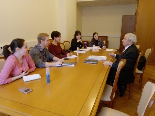 MA Students’ Traineeship at the Linguistic Support Department of the Russian Foreign Ministry