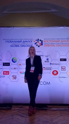 Olga Egorova, the Director of the Caspian Higher School of Interpreting and Translation, Participates in the Global Dialogue Forum as a Guest of Honour