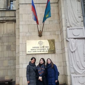 Traineeship at the Linguistic Support Department of the Russian Foreign Ministry, 2019