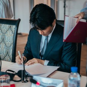 Подписание соглашений с японскими рекрутерами на площадке КВШП